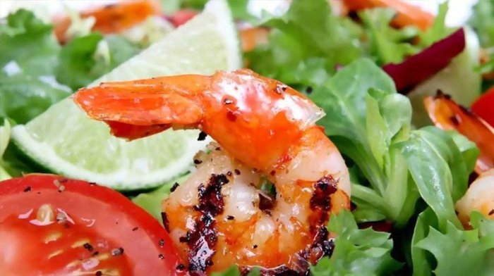 Cilantro shrimp