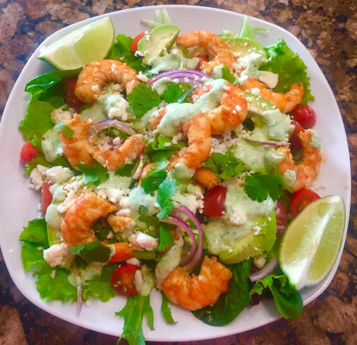 Nordstrom cilantro lime shrimp salad