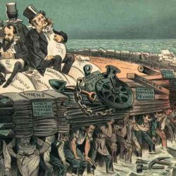 Robber political barons cartoons gilded age baron cartoon industry students history perception captains